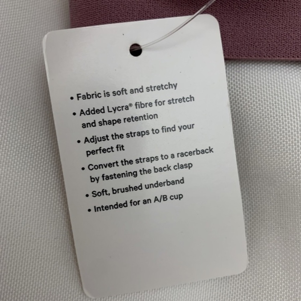 2 Lululemon Bras- Rose & Sage - Picture 9 of 15